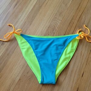 Reversable Side-tie High leg Cheeky Bikini Bottom | Wild Fable
